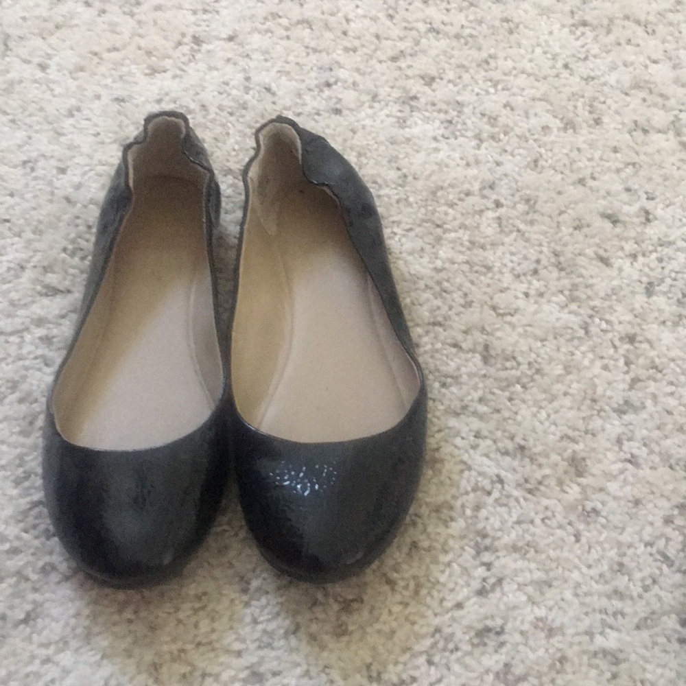Black Patent Flats